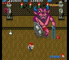 une photo d'Ã©cran de Rock n Rage sur Arcade